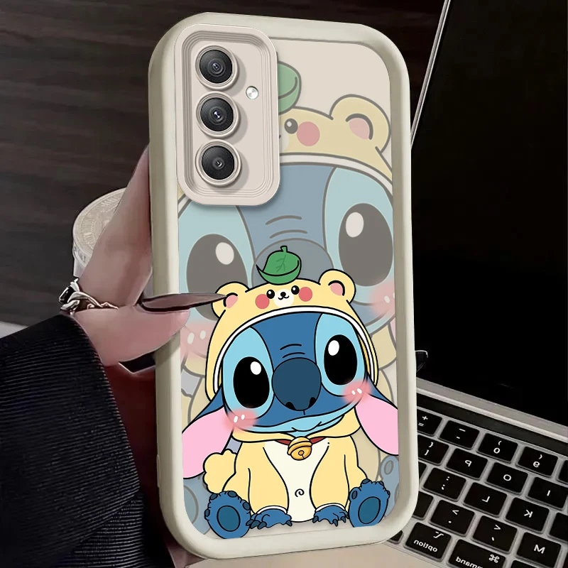 لطيف لعوب غرزة قضية الهاتف لسامسونج غالاكسي A54 A05 A05S A34 A24 A14 A53 A33 A23 A13 A52 A52S A32 A22 A12 A71 A51 A31 A50