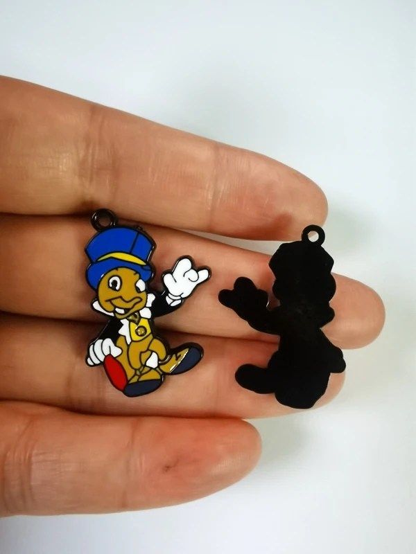 10 Pcs Cartoon cricket  Pendants Charms  Jewelry Making  Earrings Pendants Necklaces Bracelets DIY Accessories