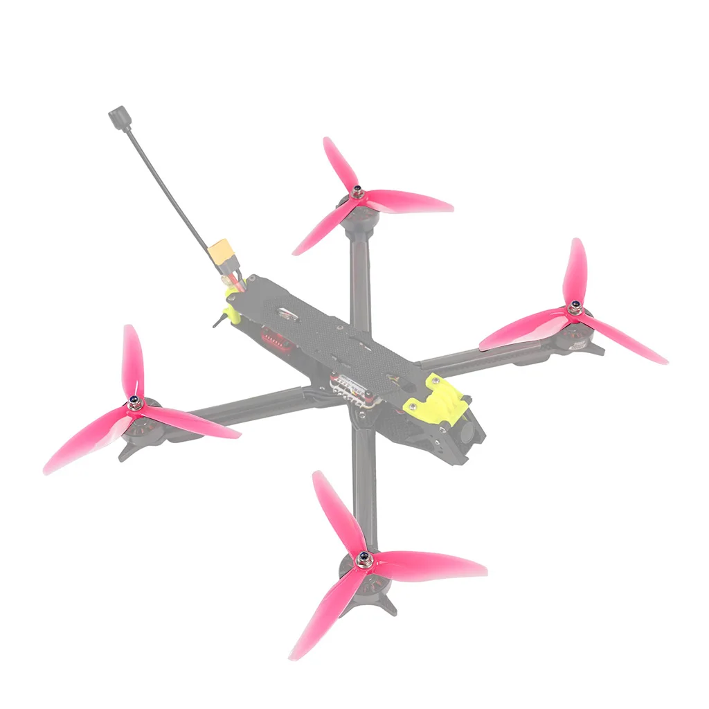 8 Paar Gemfan 6033 3-Blatt PC-Propeller mit 5mm Loch für 2207 2506 2407 Brushless Motor Renndrohnen Ersatz DIY Ersatzteile – Detail 6