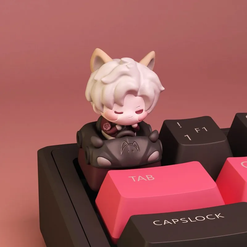 

new Keycap Love and deepspace Cute Keycaps Applicable directional keys 87 104 108 keys Mechanical Keyboard Key Caps Gamer Gifts