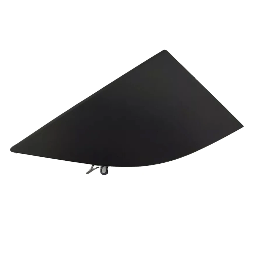 

Vehicle Maintenance Front Left Mirror Trim Triangle Trim Non-deformation Practical Usage ABS Material Black Finish