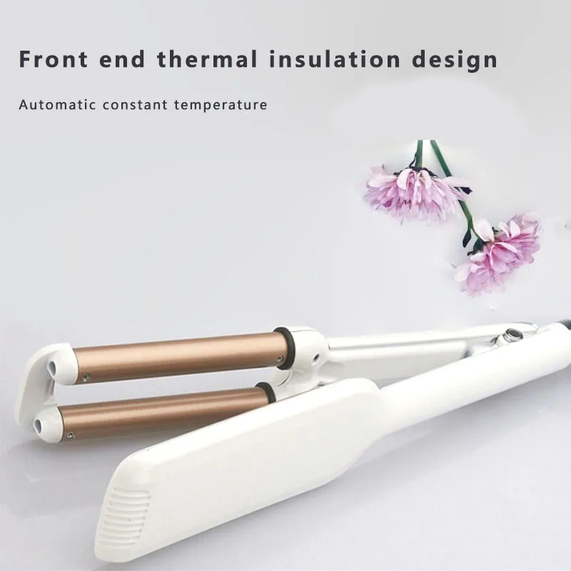 Three-tube Ceramic Curling Wand Roller Waver Styling Tools Wand Waver Fashion Styling Tools Beauty Salon Hair Curlers For Home