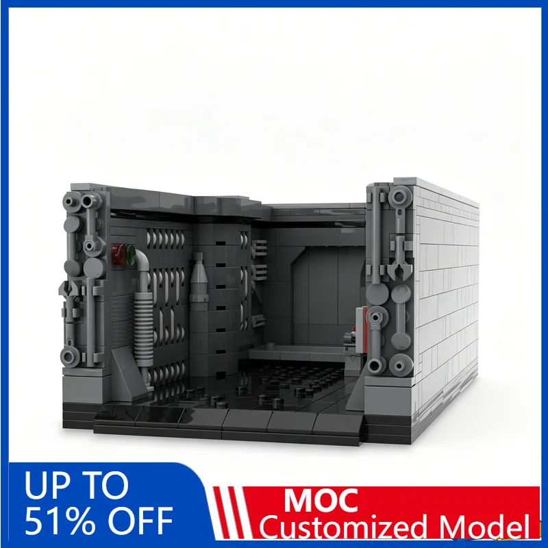 

NEW 832 Pcs Customizeize Death Star Booknook Star Building Blocks Diy Educational Assembly Toy Book Nook Diorama Collection Gift