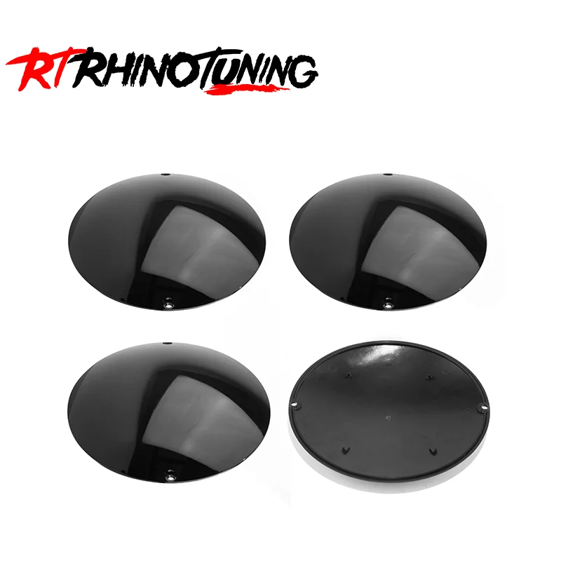 

RhinoTuning 1/4 шт. наружный диаметр 190 мм/7,48 дюйма 220 мм/8,66 дюйма, центральные колпаки ступиц автомобильных колес для 14-дюймовых железных колес, аксессуары для стайлинга автомобилей, авто ABS