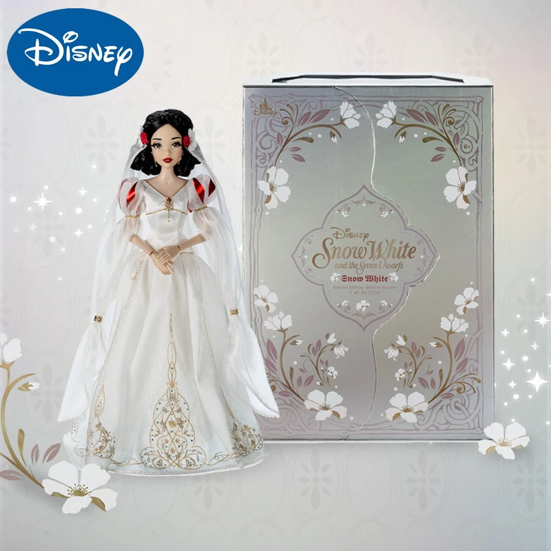 

Genuine Disney Snow White 85th Anniversary Limited Figure 43cm Large Size Disney Princes Doll Pvc Model Figurines Kids Gift Toys