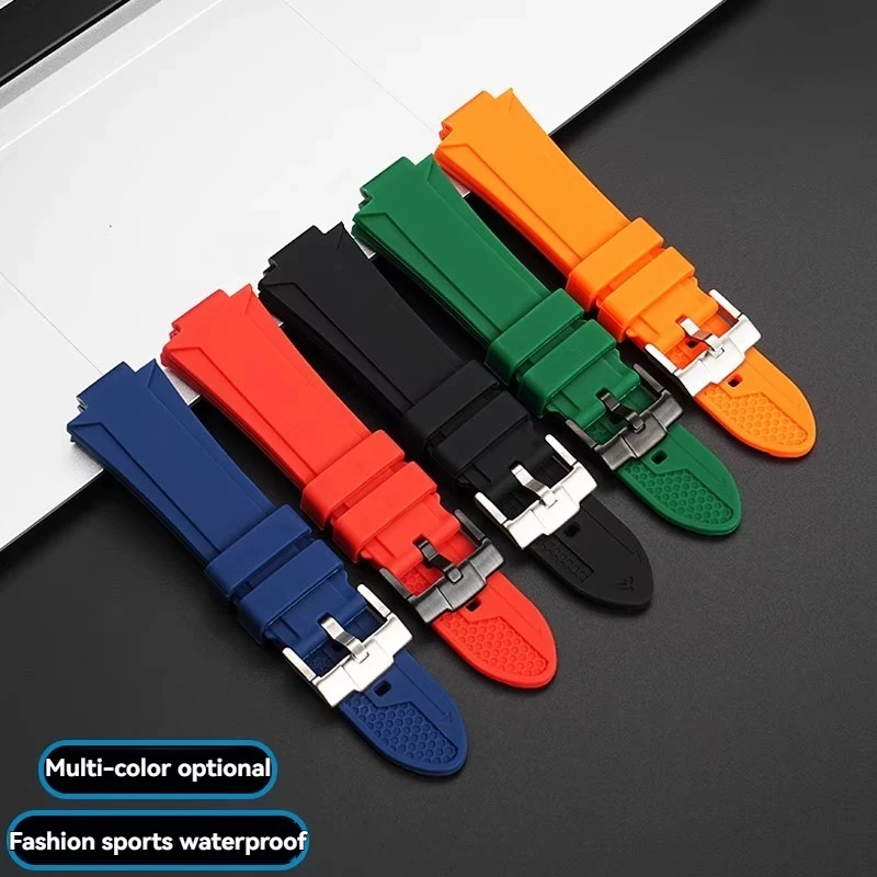 Для G-SHOCK Casio 3516 DW-H5600 DW H5600 DW-H5600MB Series модифицированный спортивный силиконовый ремешок для часов чехол 18 мм выпуклый резиновый браслет