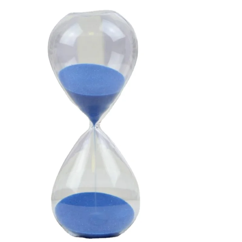 5/15/30/60 Min Creative Colored Sand Glass Hourglass Modern Minimalist Home Decoration Crafts Gift Desktop Ornament Office Timer