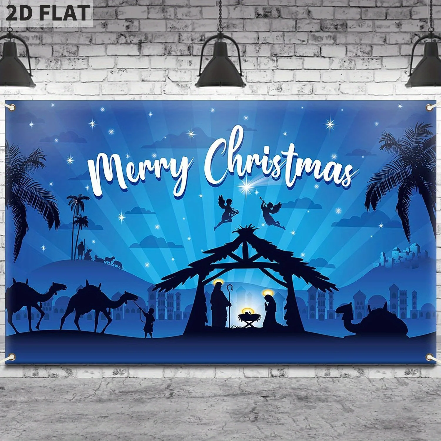 Natividade sagrada natal pano  - Home Office Backdrop avaliação e preço