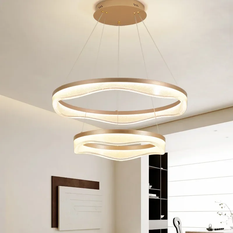Modern Minimalist Chandelier Light Luxury Ceiling Lamp High PC Console Game Room Lighting for Living Room Dining Room Bedroom