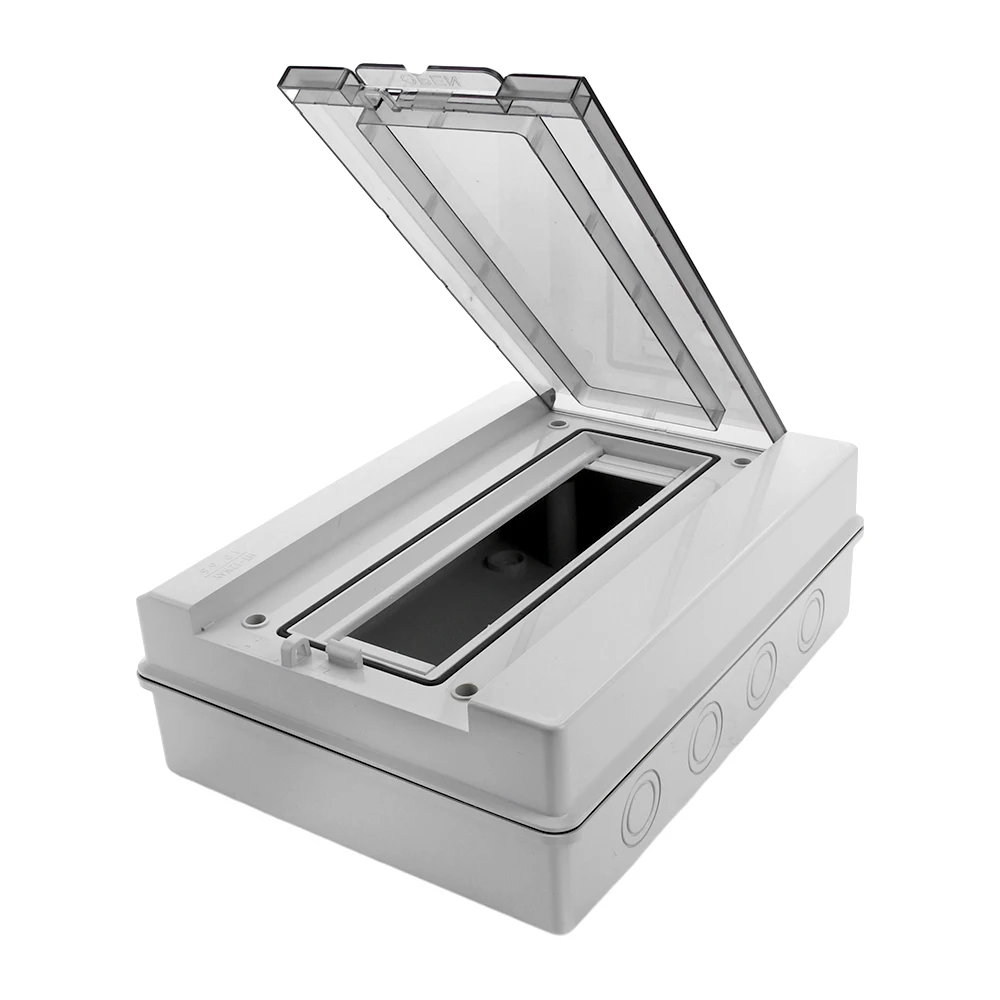 HT Series Junction Box 12WAY PC Plastic Outdoor Electrical IP65 Waterproof Distribution Box Power Supply