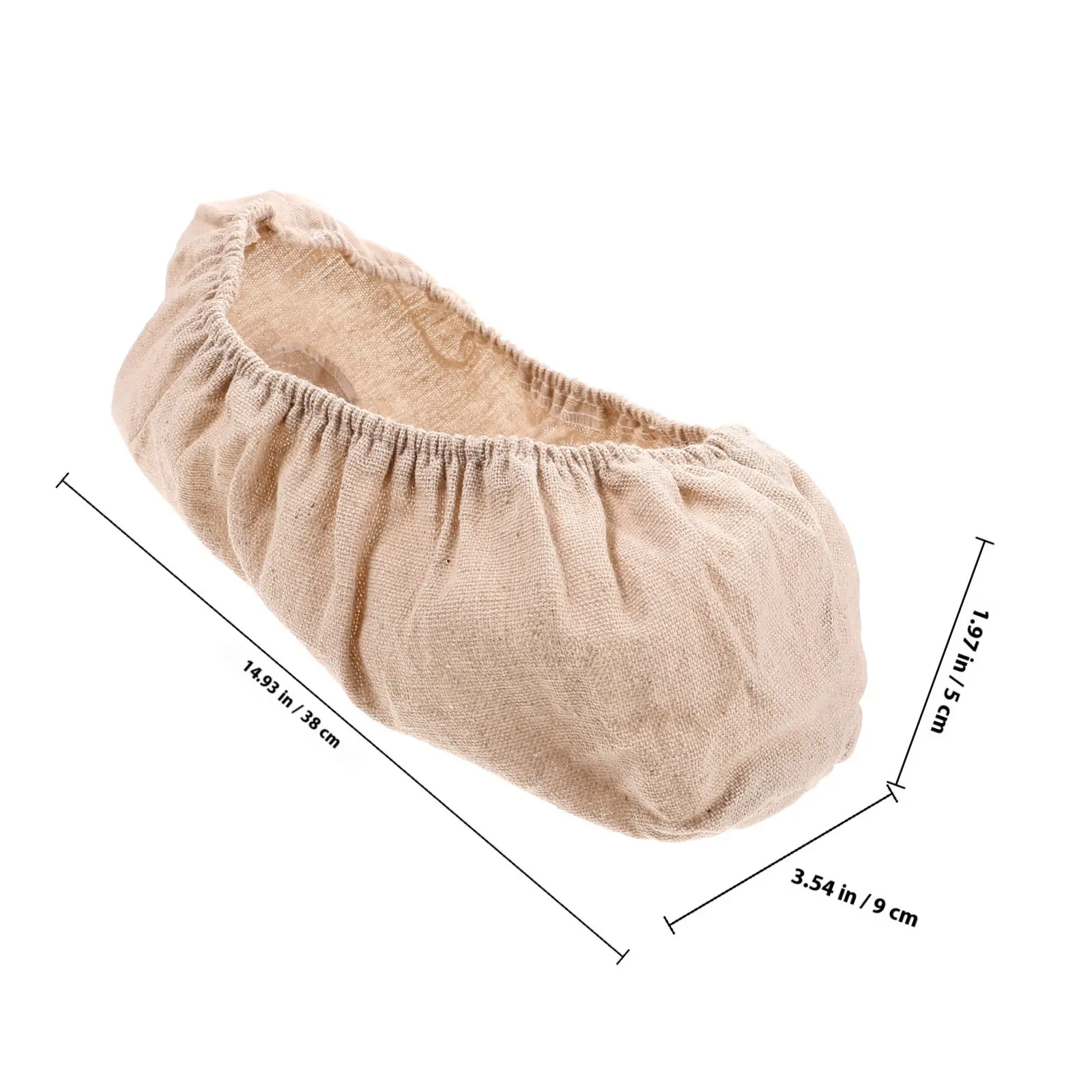 Cloth Liner for Sourdough Bread Proofing Basket Enhances Shape Retention Easy Clean Machine Washable Baking Cloth Liner 38x9cm