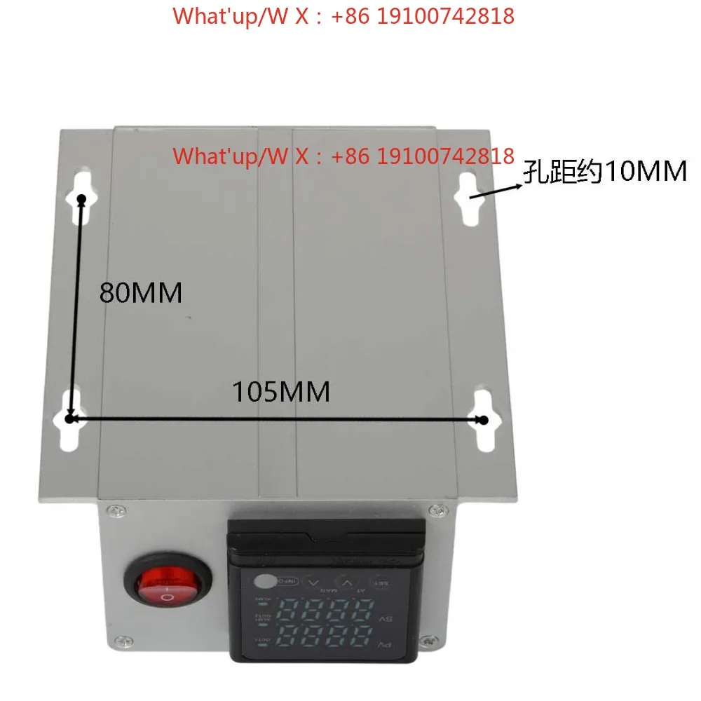 Digital display intelligent temperature control box Small volume integrated thermostat SCR output Precise temperature control