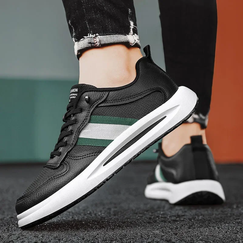 2024 Nieuwe Heren Schoenen Mode Heren Casual Schoenen Comfort Mesh Platform Mannelijke Sneakers Outdoor Sportschoenen Tennis Zapatillas De Hombre