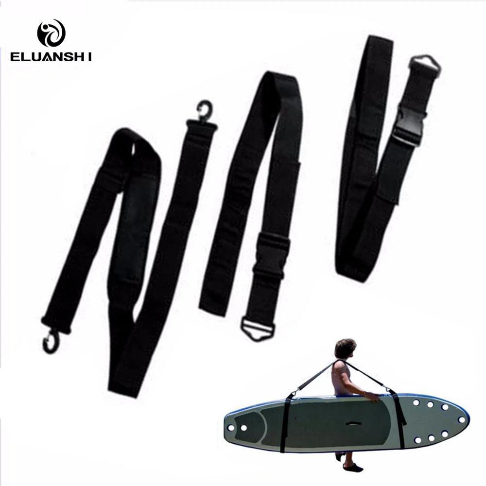 Regulowany uchwyt na ramię zawieszka na pasek stojak na deskę surfingową Sup surfing Paddleboard Unisex sporty wodne nurkowanie płetwy łodzi