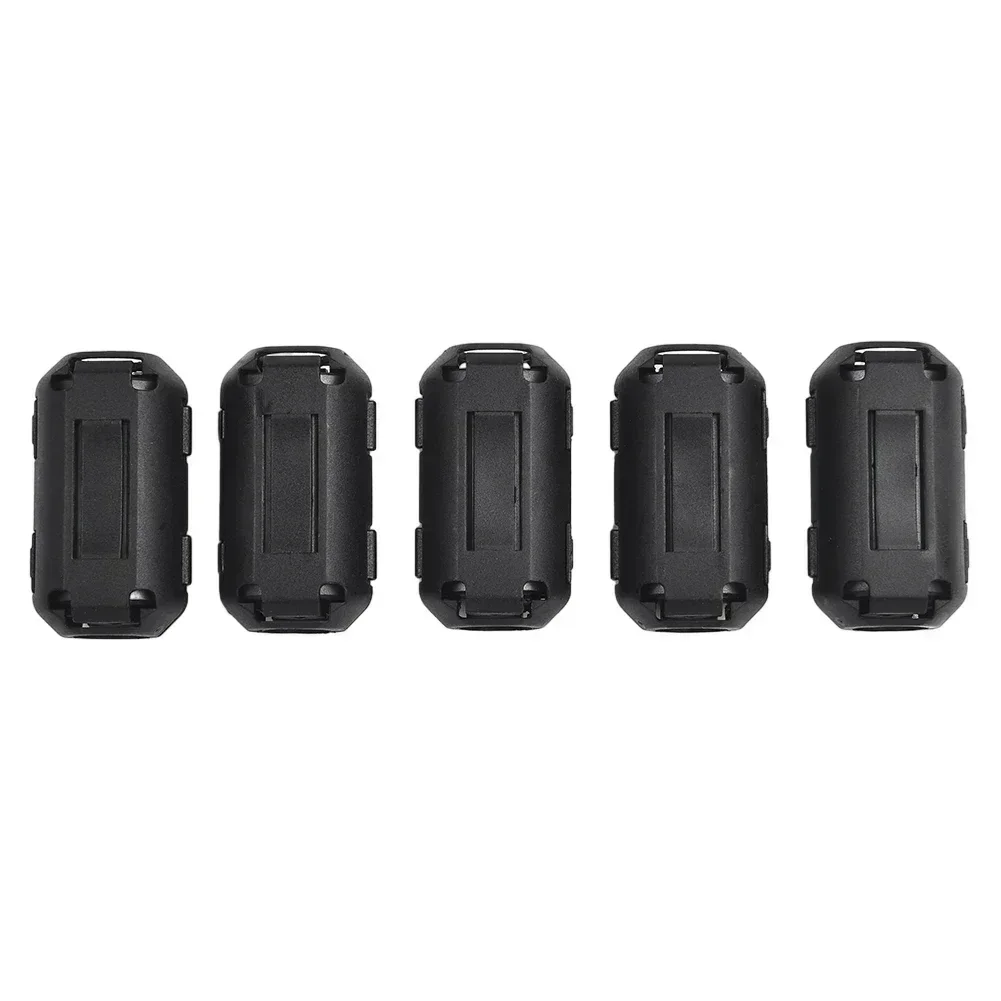 Nickel Zinc Ferrite Noise Filter Black Choke Clip 13mm 5mm 5x 3.5mm 7mm 9mm Anti-jamming EMI Ferrite RFI Toroidal