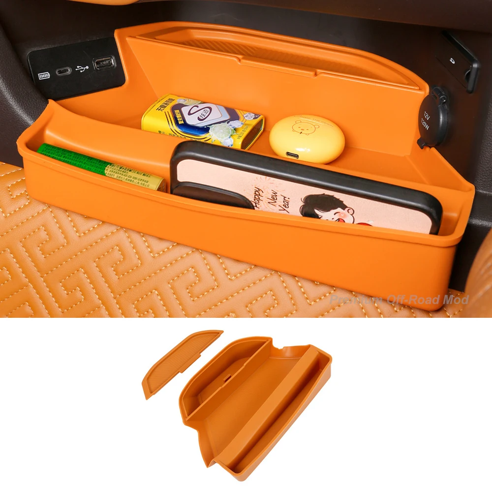 

Для 2022-2026 Tank 500 hi4t/hi4z центральная консоль нижний ящик для хранения пыленепроницаемый силиконовый органайзер аксессуар для модификации интерьера