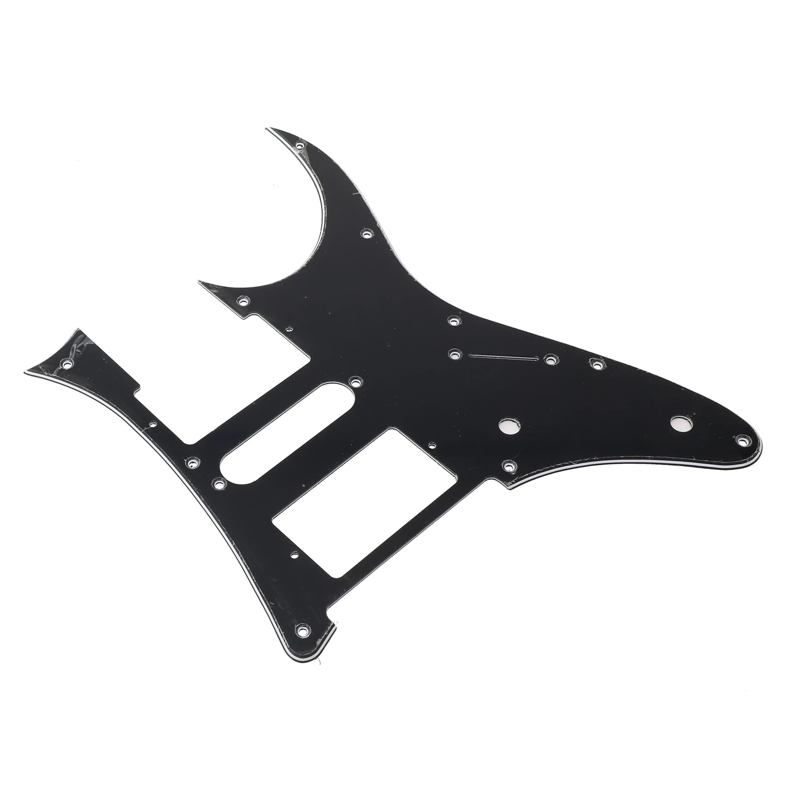 3 Ply Electric Guitar Pickguard Black Scratch Plate For Ibanez RG250 Style Guard Board Humbucker Replacement Scratch Plate