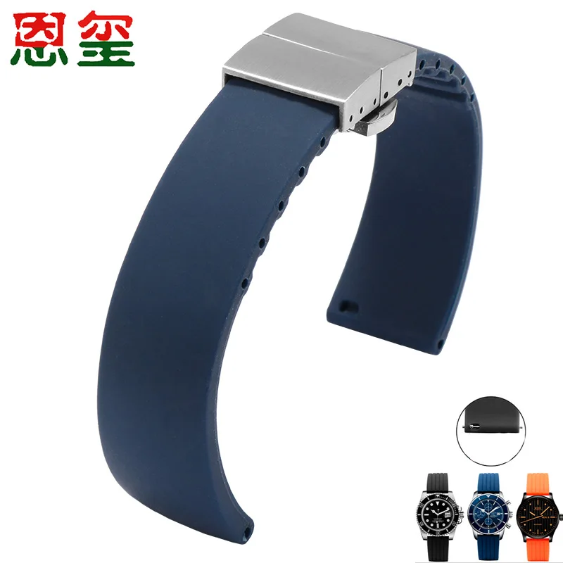 Silicone Watchband Suitable For CASIO EFR-526D MTP-1375L WR50M 100 Butterfly Buckle Watch Chain Quick Disassembly