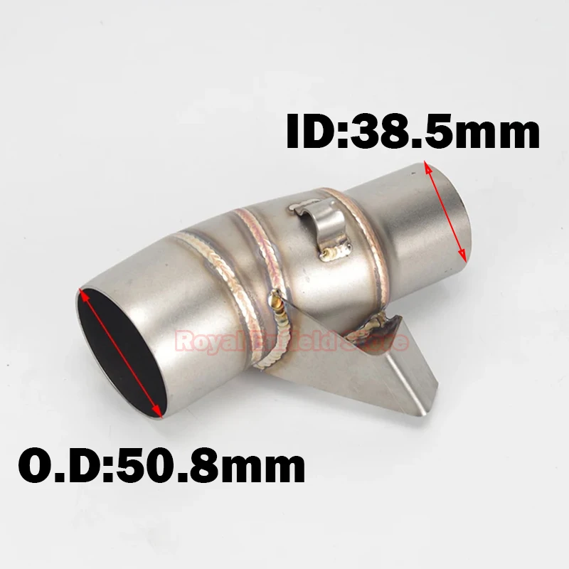 Slip on Motorcycle Exhaust Middle Pipe Modify Motorbike Connect Tube Muffler Stainless Steel For HONDA X ADV750 XADV750 XADV 750