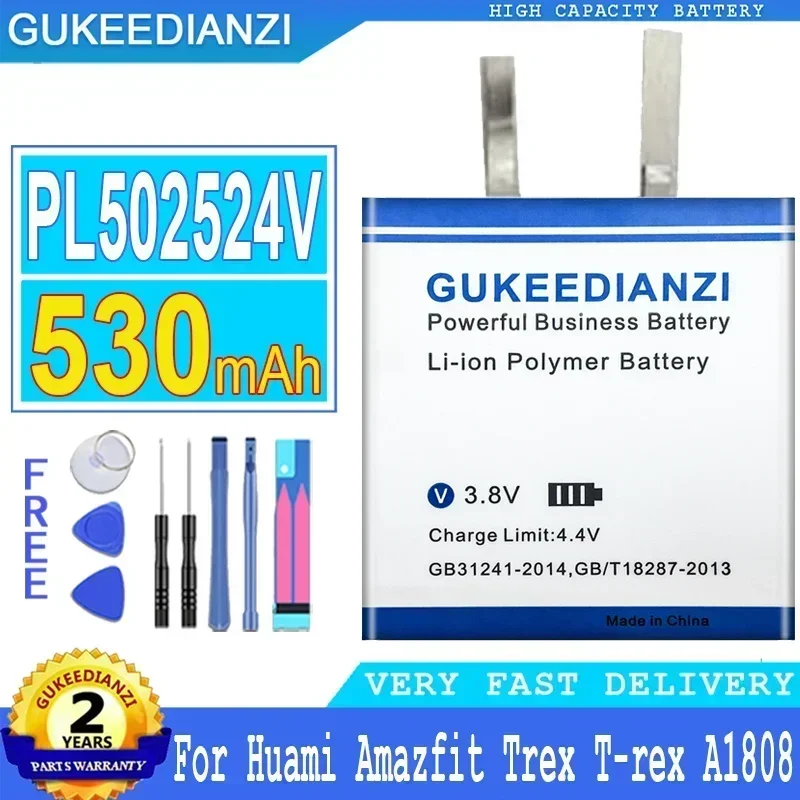 New Battery For Huami Amazfit Stratos II 2 A1609/T-Rex Res Sport 2/T-rex Pro/verge Lite/A1928 Sports Watch 3 A1602/Ares Bip GTR