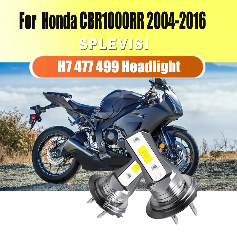 

Enhance Your Motorcycle's Look with H7 499 Xenon White Headlight Conversion For Honda CBR1000RR 2004 2005 2006 2007 2008-2016