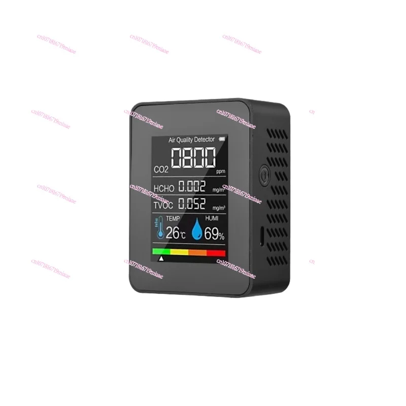 

Carbon dioxide detector 5-in-2 carbon dioxide temperature humidity formaldehyde TVOC