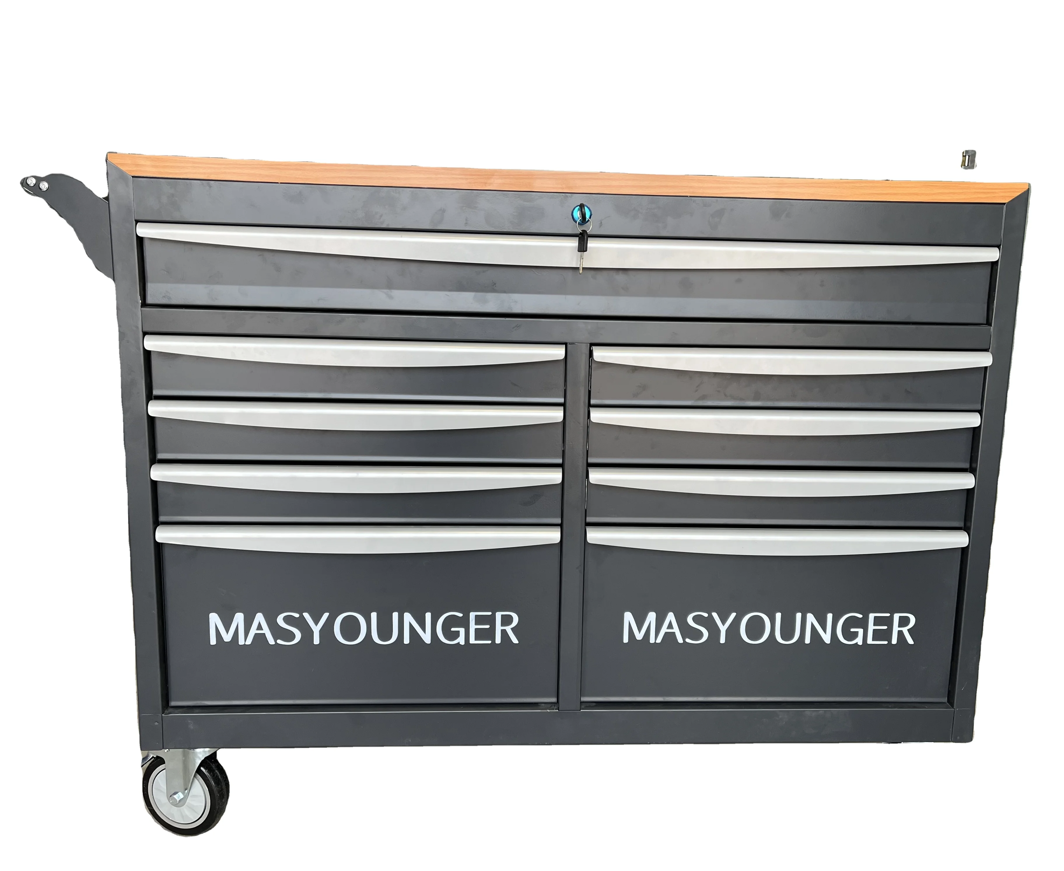 2025Heavy Duty Steel Rolling Tool Cabinet Multi-Functional Workshop Repair Trolley Customizable OEM Support