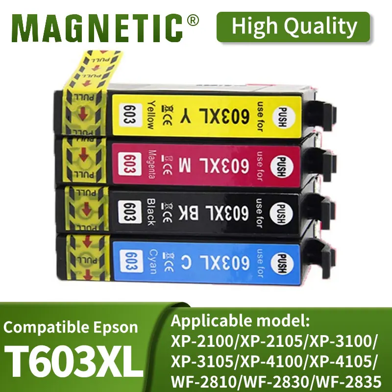 603XL T603 Compatible Ink Cartridge For Epson T603XL Expression Home XP-2100/XP-2105/XP-3100/XP-3105/XP-4100/XP-4105 Printer