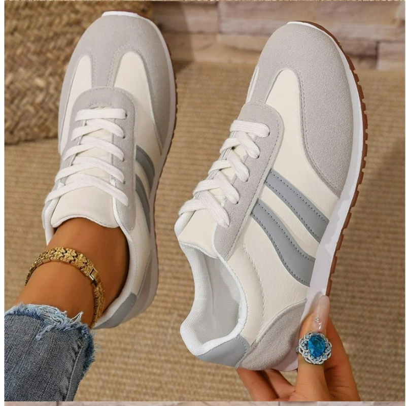 Modische Atmungsaktive Damen-Sportschuhe 2026 Herbst Leichte Freizeitsneaker Übergrößen Bequeme Rutschfeste Laufschuhe – Detail 14