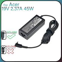 Acer Spin için 19V 2.2.45 W Laptop şarj cihazı AC güç adaptörü 1 SP111-32N 3 SP314-51 Swift 1 SF113-31 SF114-32 SF514-52T