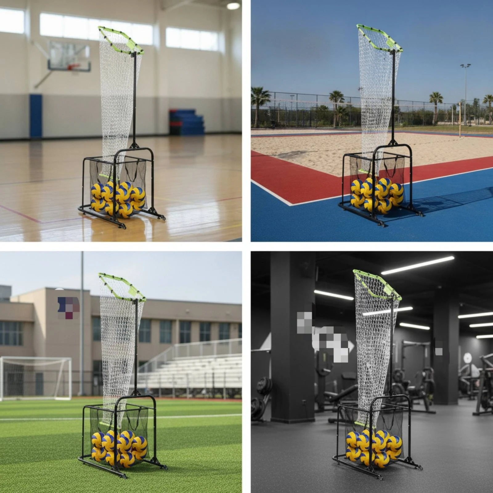 volleyball-practice-device-with-ball-collection-bag-wheeled-volleyball-net-with-ball-collector-sports-equipment-heavy-duty