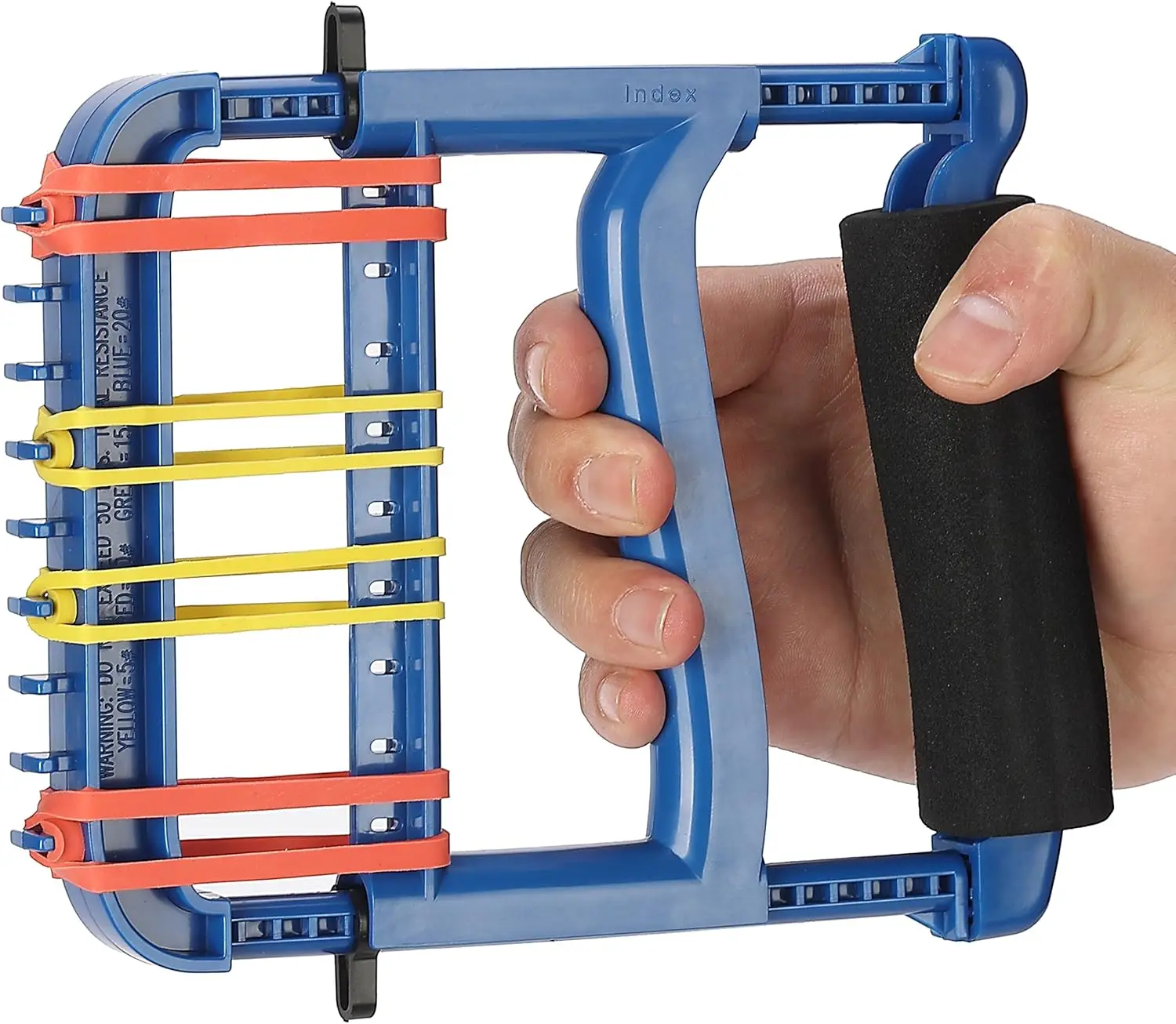 

Hand Exerciser for Strength Training & Physical Therapy, Adjustable Grip Strengthener with 8 Resistance Bands