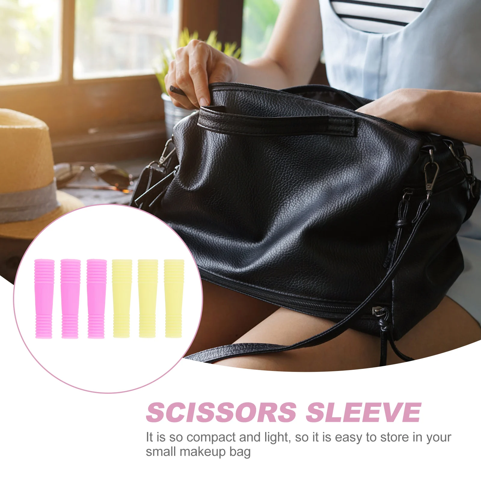 

6 шт. чехлы для пинцетов для маникюрных ножниц, чехлы для ногтей, защитные наконечники, колпачки для маникюрных инструментов, нескользящие, прочные