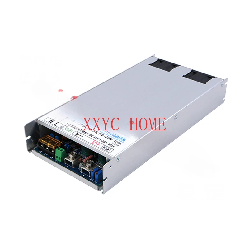 1000W 1200W High-power PFC adjustable switching power supply, RSP-1000 RSP-1200 communication 1U power supply 24V 36V 60V 110V