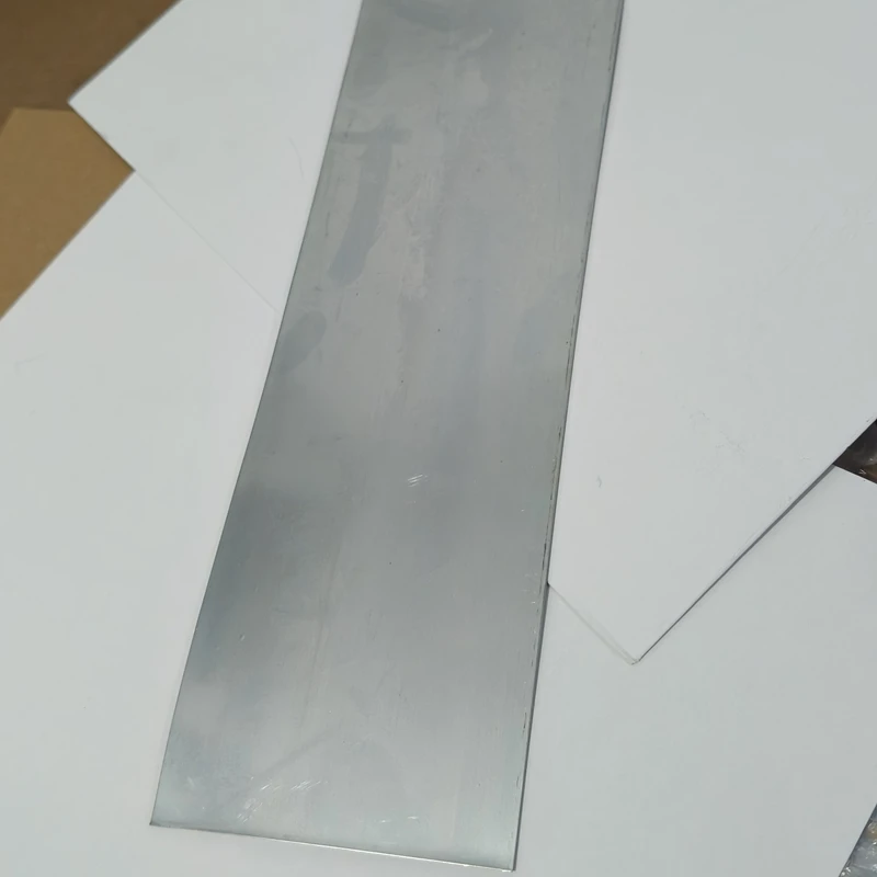 0.5x100x300mm 1Pcs Zinc Plate High Purity Pure Zinc Zn Sheet Strip for Science Lab Accessories Battery Anode and Cathode