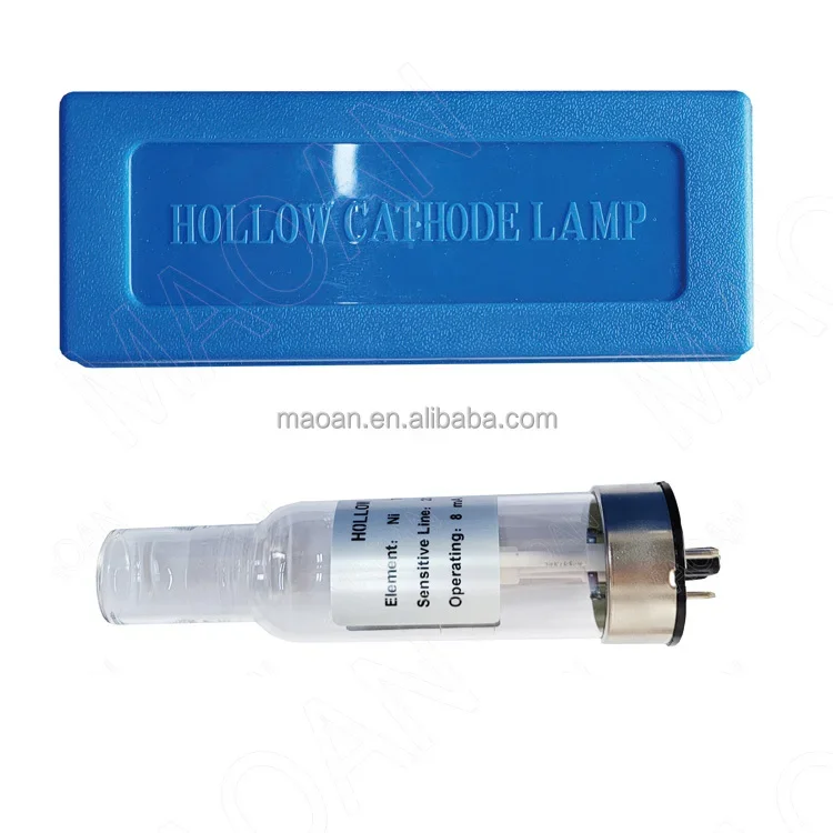 Super High Quality MAOAN Hollow Cathode Lamp (Bottle Type Glass Material) CE Certified for AAS Spectrometer Factory Supply