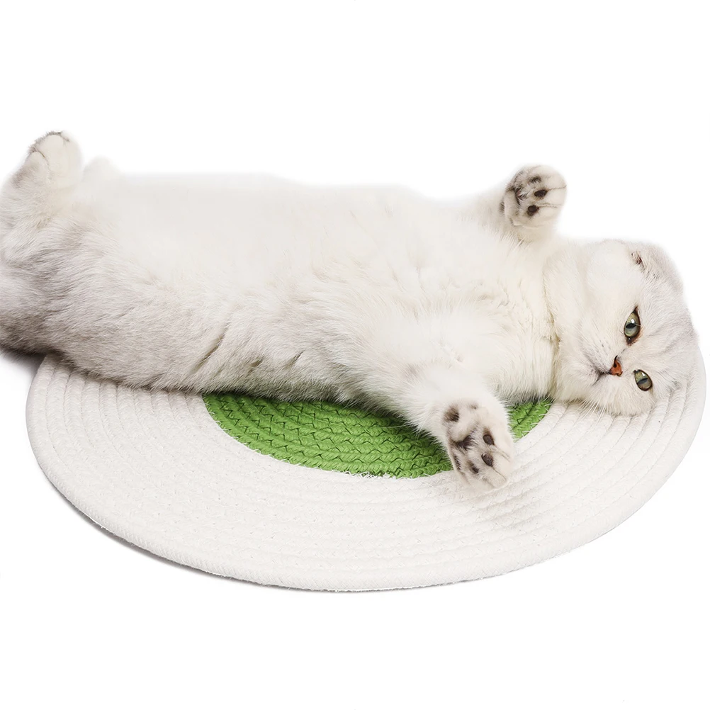 

Creative 2 Pack Scratching Pad Knitted Mat Claw Grinding Board Cat Sleeping Cushion For niture Climbing Tools Pink