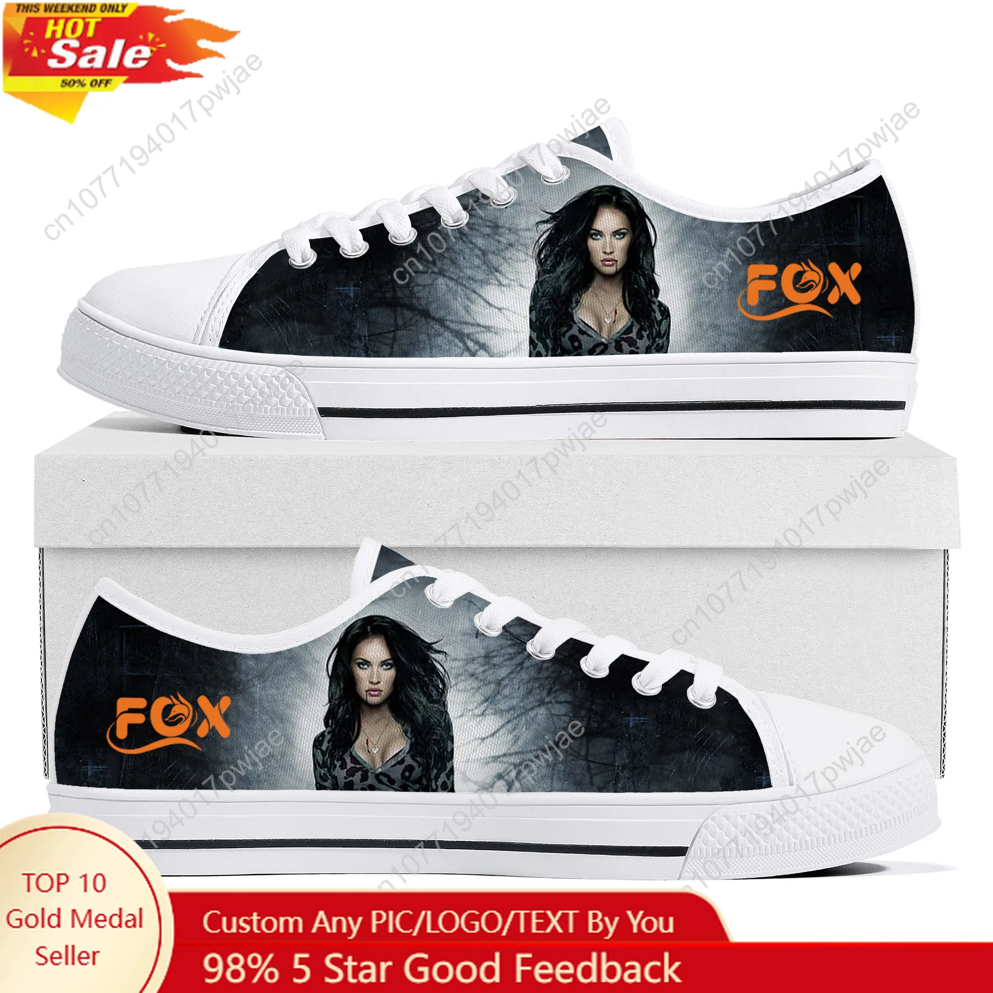 

Megan Fox Actor Singer Low Top Lightweight Sneakers Mens Womens Teenager Canvas Sneaker Casual Couple Hiking Lightweight Shoes
