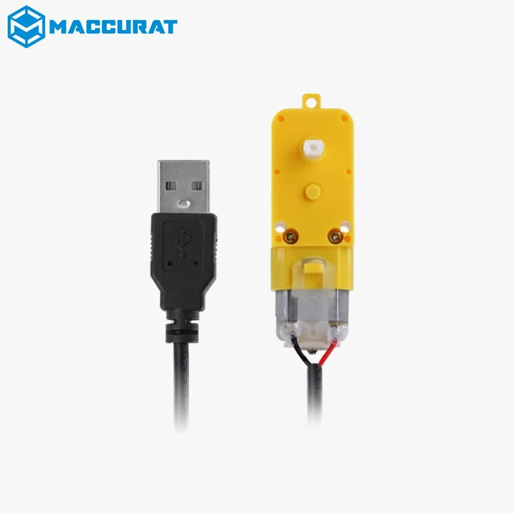 Motor de Desaceleración Bambu Lab TT LA001 de un Solo Eje, Accesorios para Motor DIY, Sin Línea de Soldadura, DC5V59RPM, Piezas para Impresora