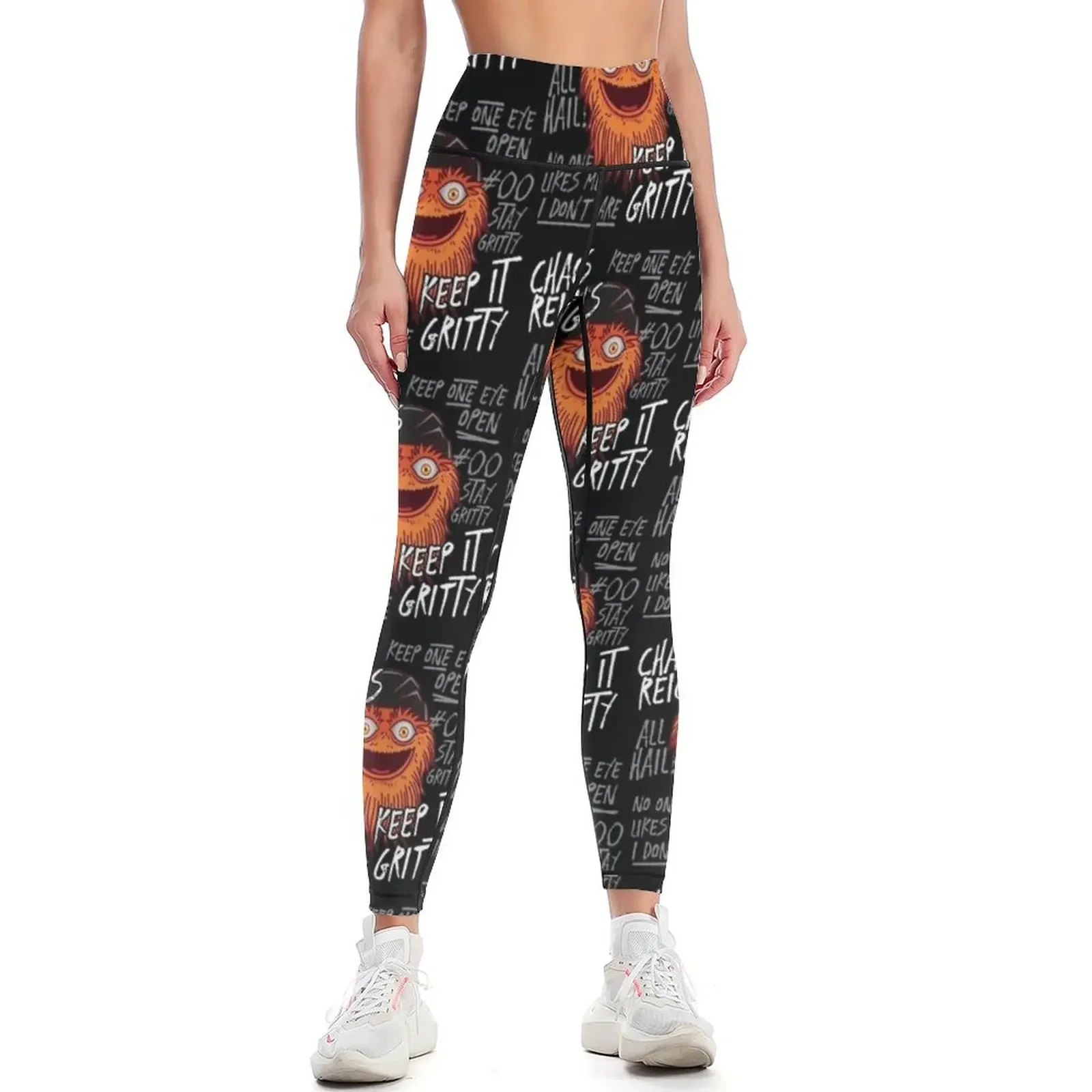 

Chaos Reigns Gritty Keep it Leggings sportswear for gym active wear Women's trousers Sportswear woman gym Womens Leggings