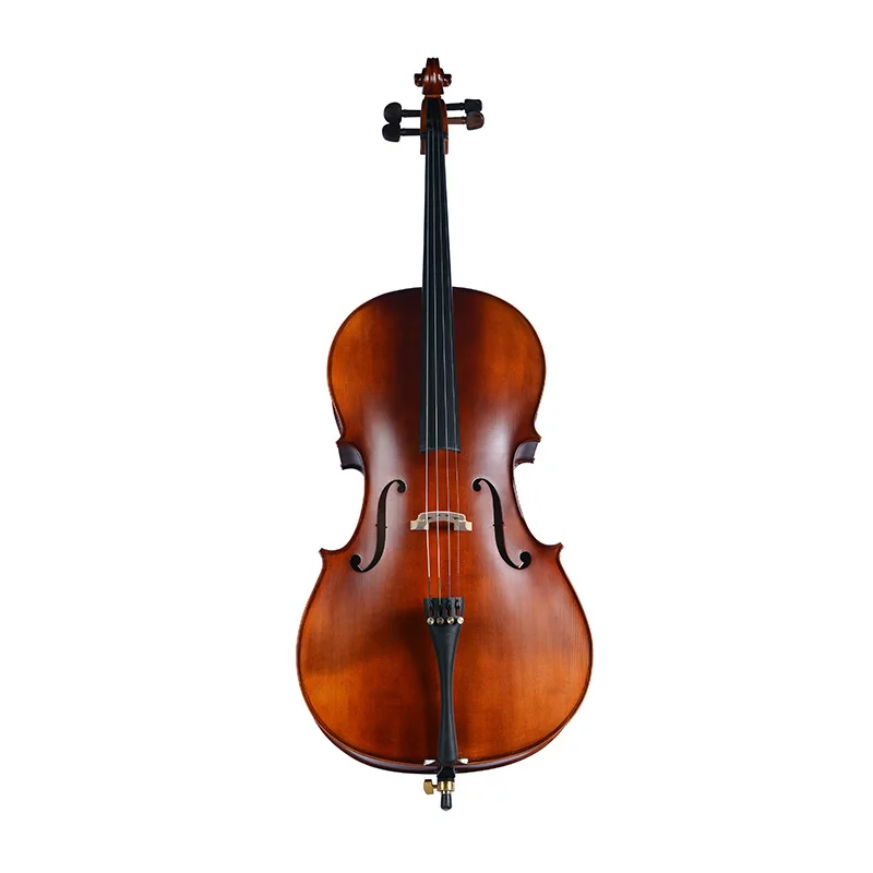 

Matte Lacquered Cello Patterned Cello Performance Grade Craftsmanship All Solid Wood Tiger Pattern Cello