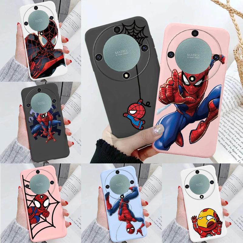 Чехол для телефона Honor X6 X8 X9a Magic 5 6 Lite X9b X8a X7a X6a X8b X6b X5b 50 Lite Huawei Mate 20 Pro Marvel Spider Man с рисунком