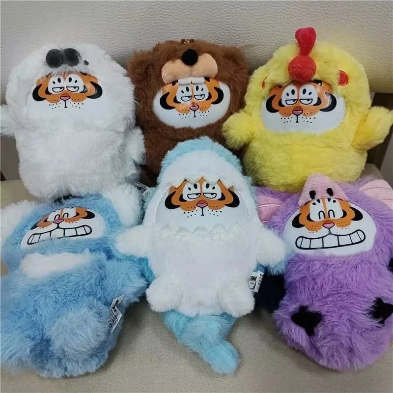 Authentic I Am Not Fat Tiger Series Blind Box Cute Animal Anime Action Figure Desktop Decor Mystery Box Fans Party Toy Gift