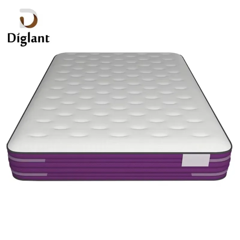 D66  Spain Sleep Well Size Box Coil Super Cheap Spring Memory Foam Sponge 180x200 Mattress Wholesale