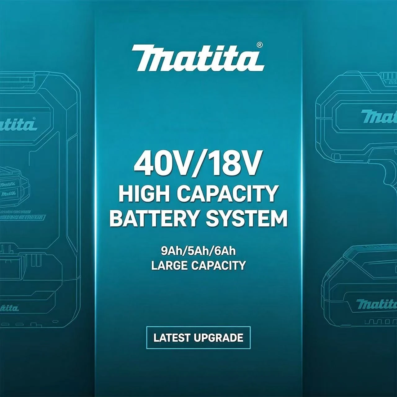 

100% Genuine Makita 6000mAh/5000mAh Makita 18V Battery BL1830B BL1850B BL1850 BL1840 BL1860 BL1815 Replacement Lithium Battery