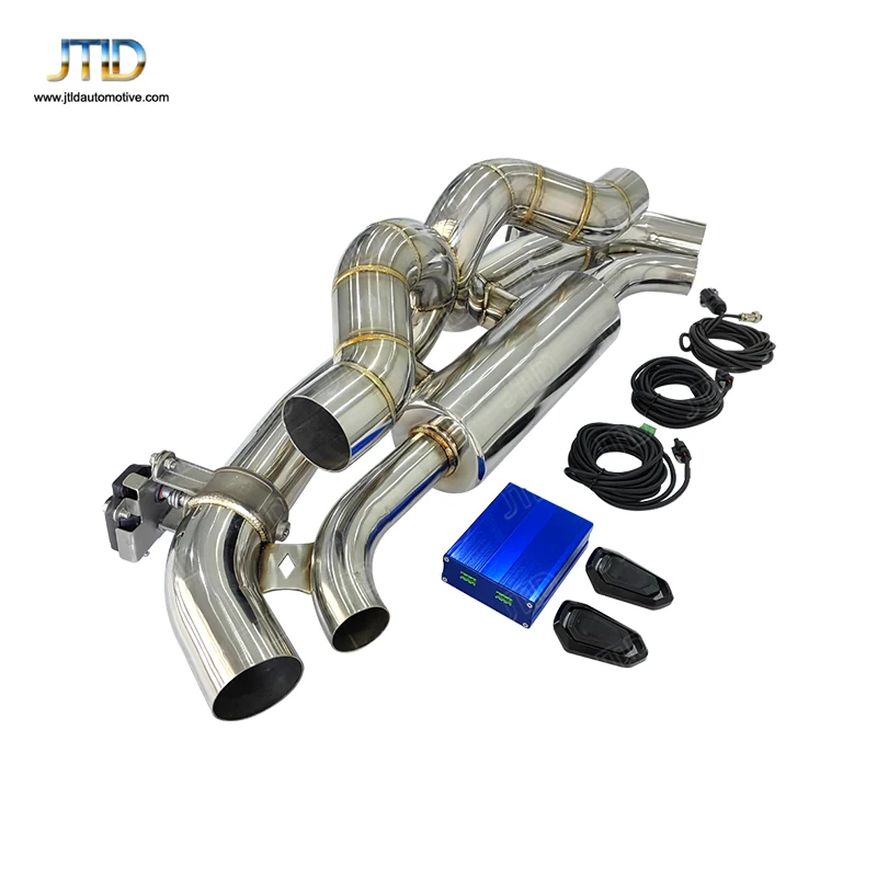 Système Catback d'échappement Valvetronic Performance Decat pour Porsche 992 Carrera Turbo S