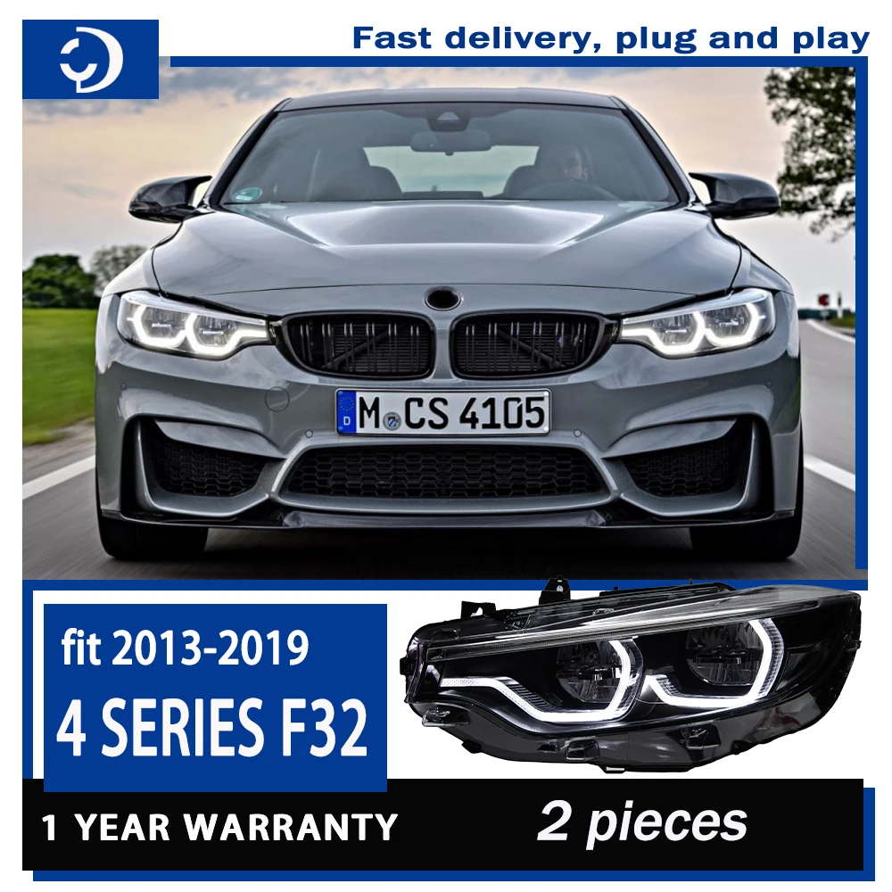 Headlight For BMW  4 Series F32 LED Headlights 2013-2019 F36 Head Lamp M4 Car Styling DRL Signal Projector Lens Auto Accessories