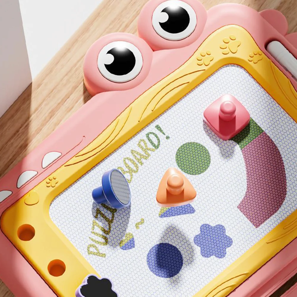 Writing Board Toy Pad Toddler Toys for Airplane Travel Doodle Plastic Kids Drawing Magnetic Child