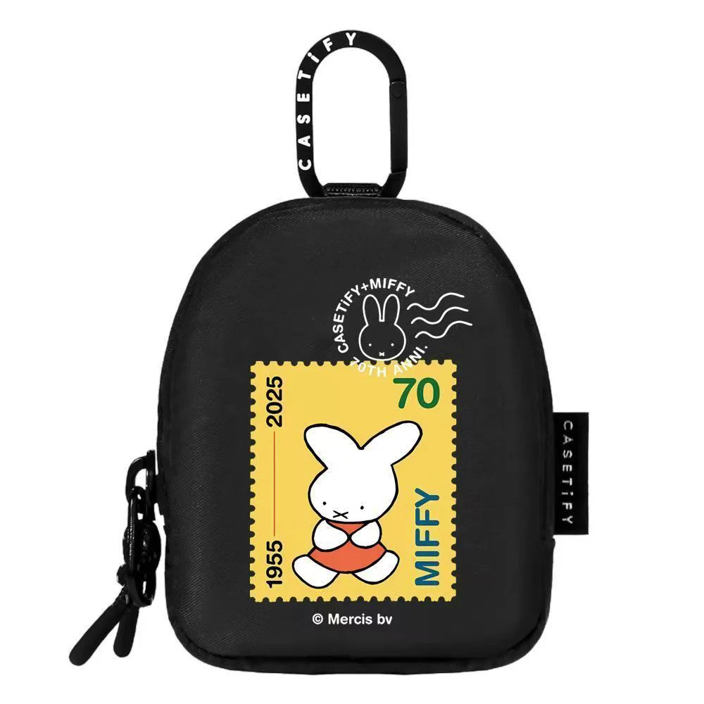 카와이 미피 미니 보관 가방 70주년 기념 만화 동전 지갑 배낭 애니메이션 액세서리 패션 이어폰 보관 가방 선물