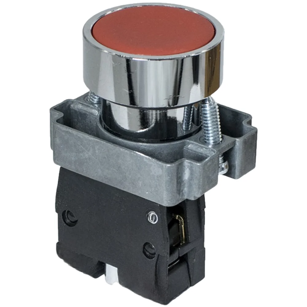 Industrial Strength Push Button Switch with Indicator Light LA188 Series Made of Zinc Alloy for Long Term Operational Use